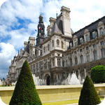 Visita a pie hotel de ville paris